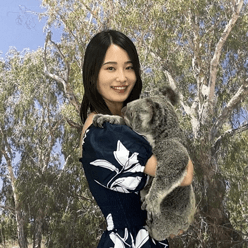 A picture of Bunpro user Komachi, with their name, role and testimonial below